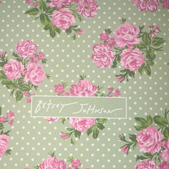 Betsey Johnson Gold and White Earrings with Multicolor Dots - Picture 6 of 6